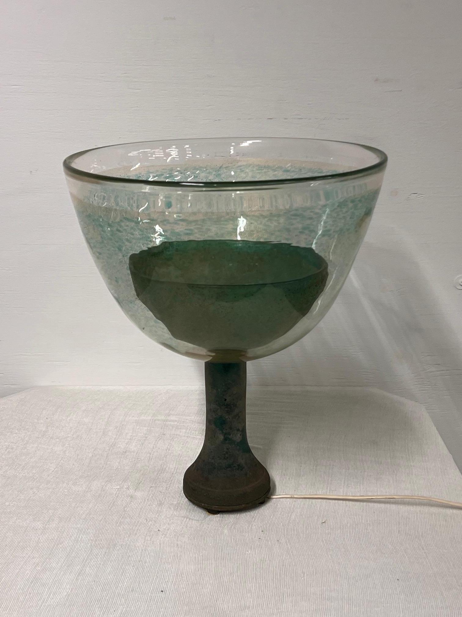 Pino Signoretto Sculptural Table Lamp For Sale 2