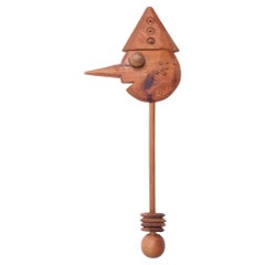 Pinocchio '83 Scultura in legno di Fernando Codognotto, 1983