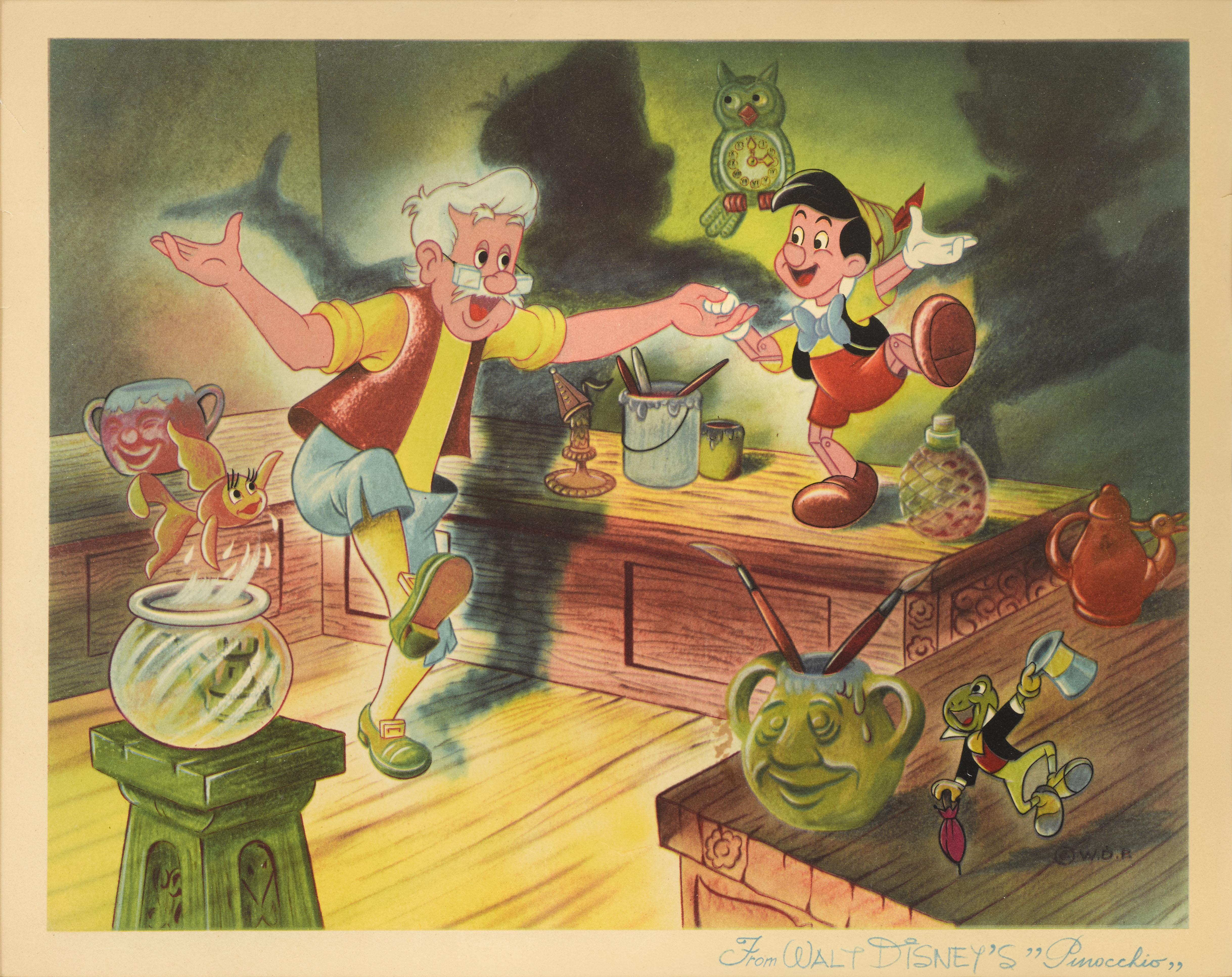 Pinocchio im Zustand „Hervorragend“ im Angebot in London, GB