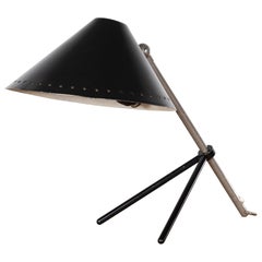 Pinocchio Lamp black by H. Busquet for Hala Zeist, Netherlands