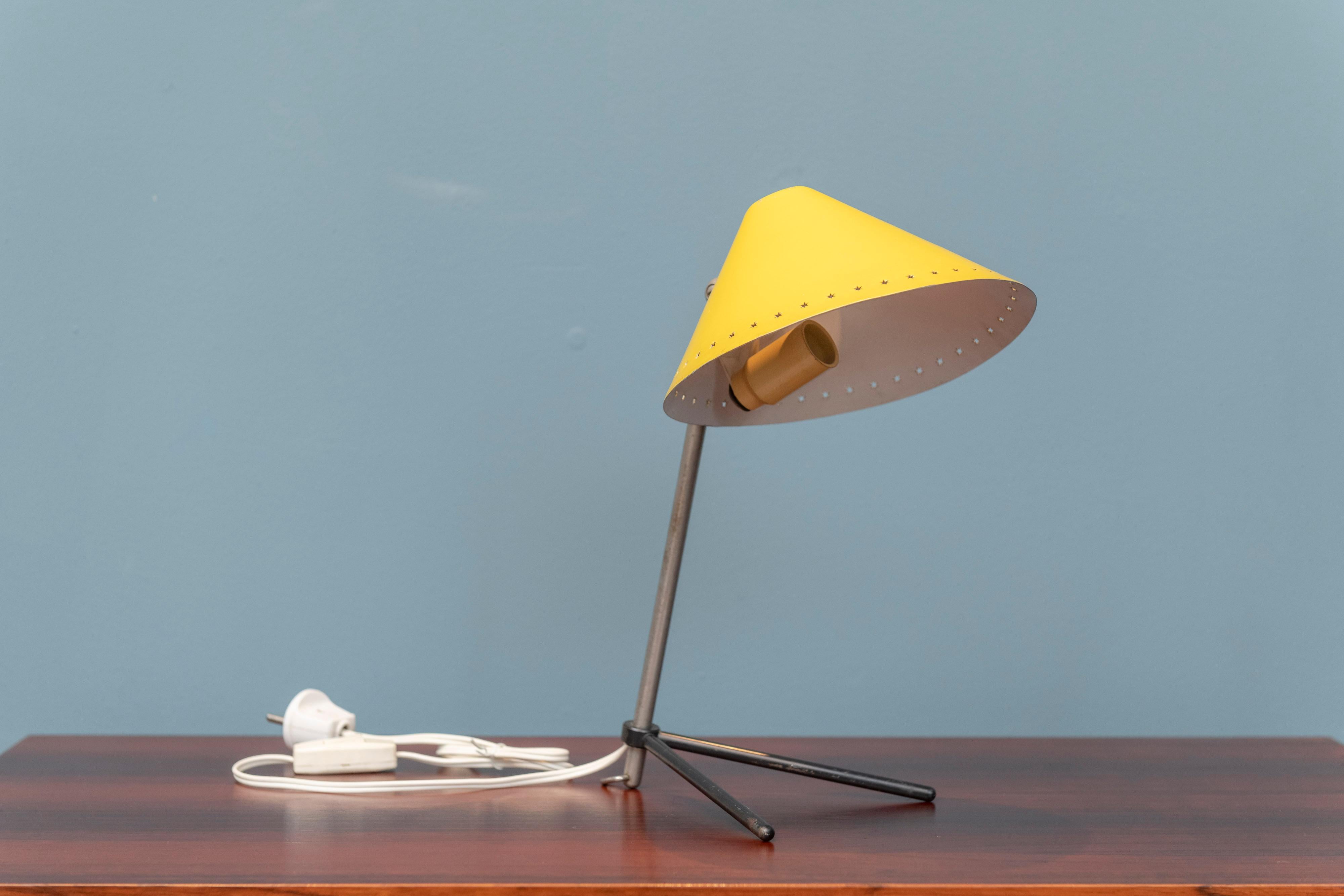 Scandinavian Modern Pinocchio Lamp by H. Busquet for Hala Zeist, Netherlands