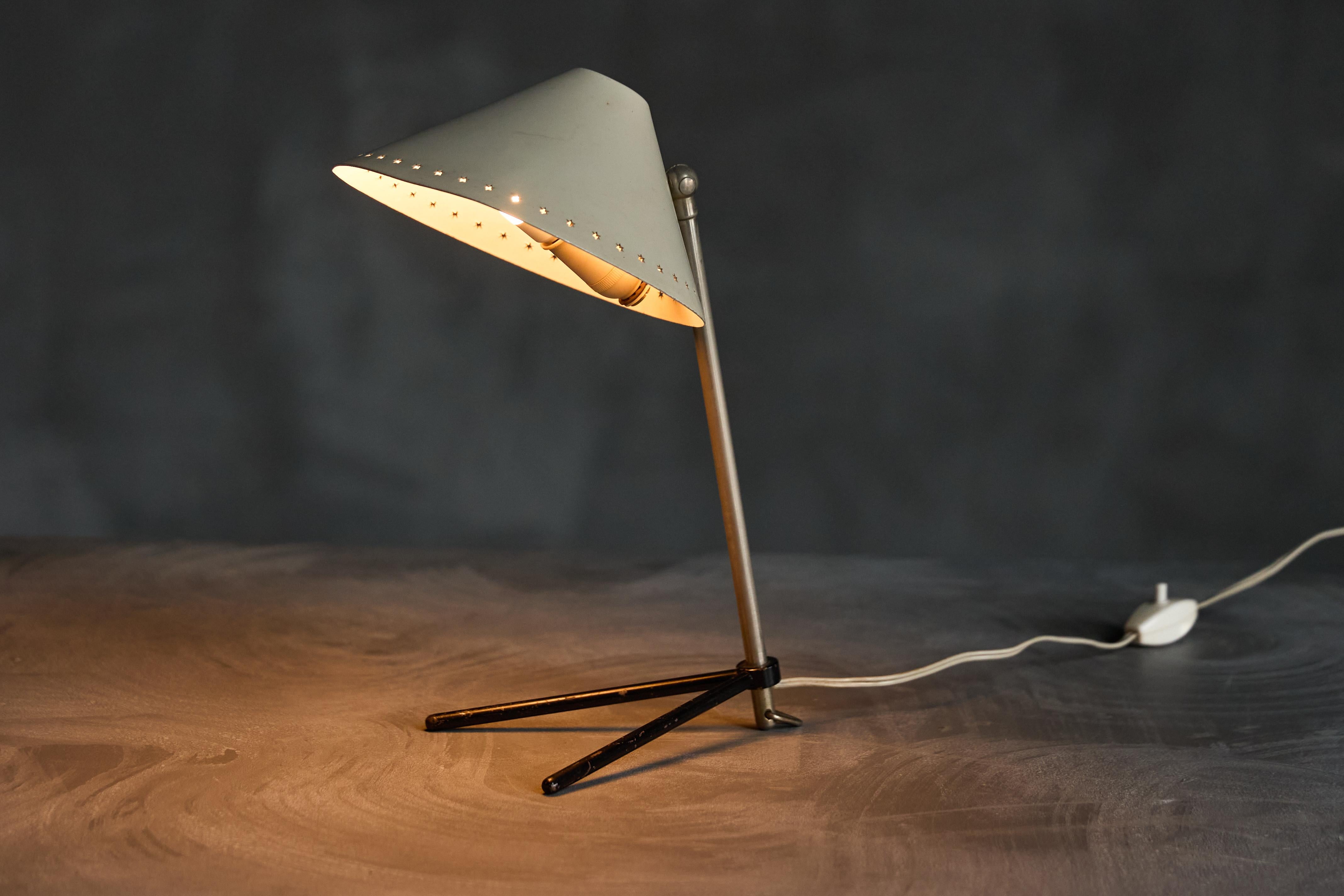 Mid-Century Modern Pinocchio Lamp by Herman Busquet for Hala Zeist, Netherlands, 1950s