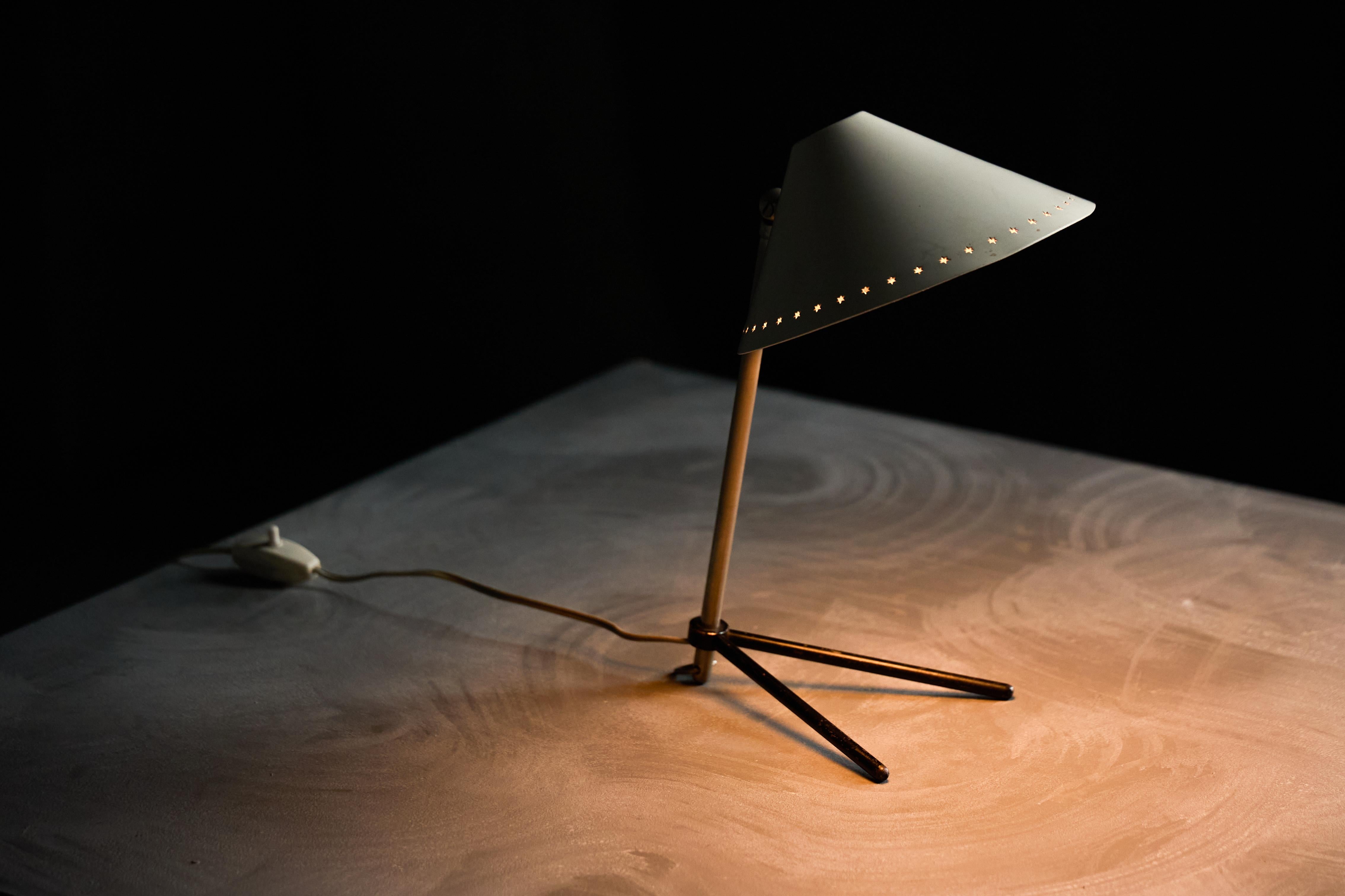Mid-20th Century Pinocchio Lamp by Herman Busquet for Hala Zeist, Netherlands, 1950s