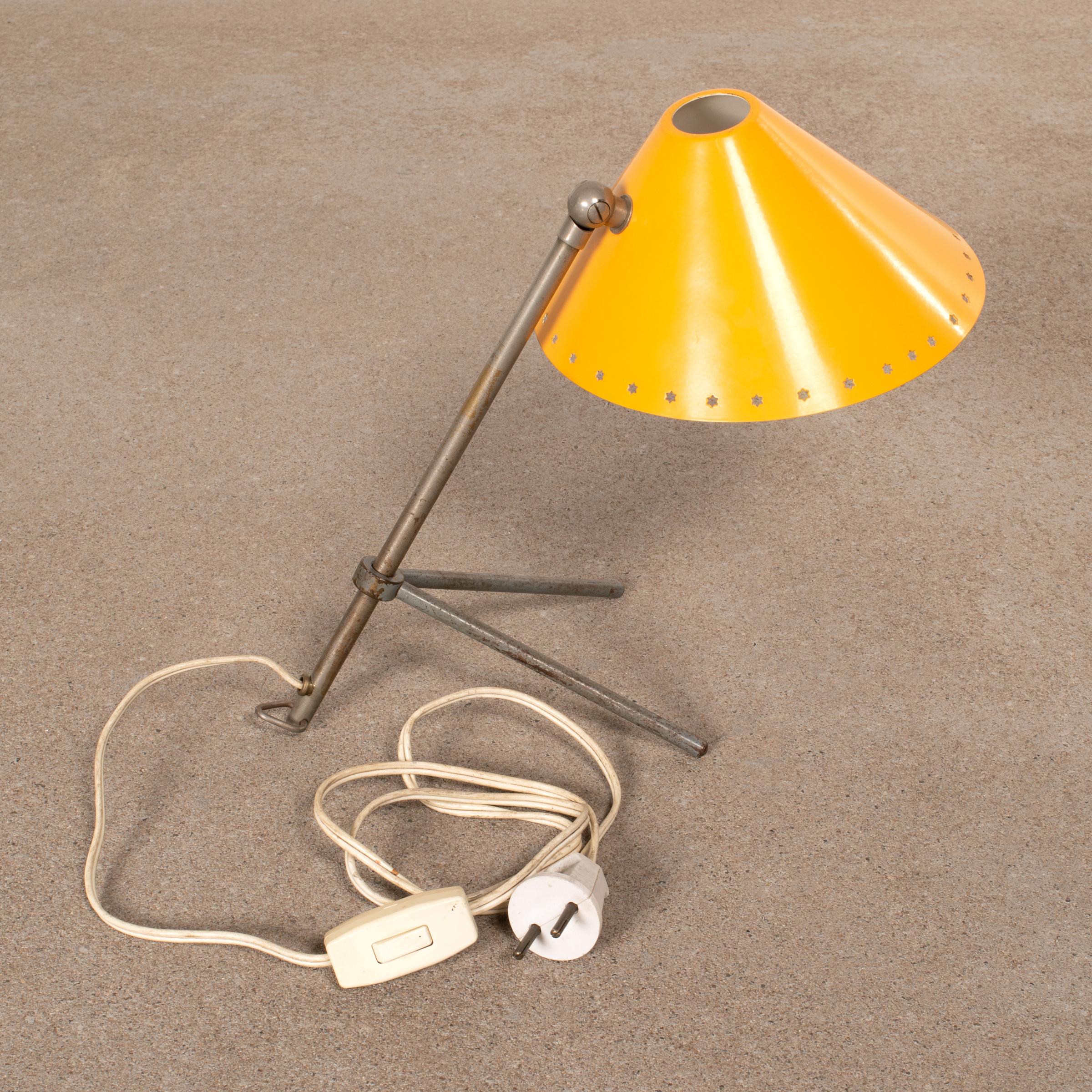 Steel Pinocchio Lamps by H. Busquet for Hala Zeist, Netherlands