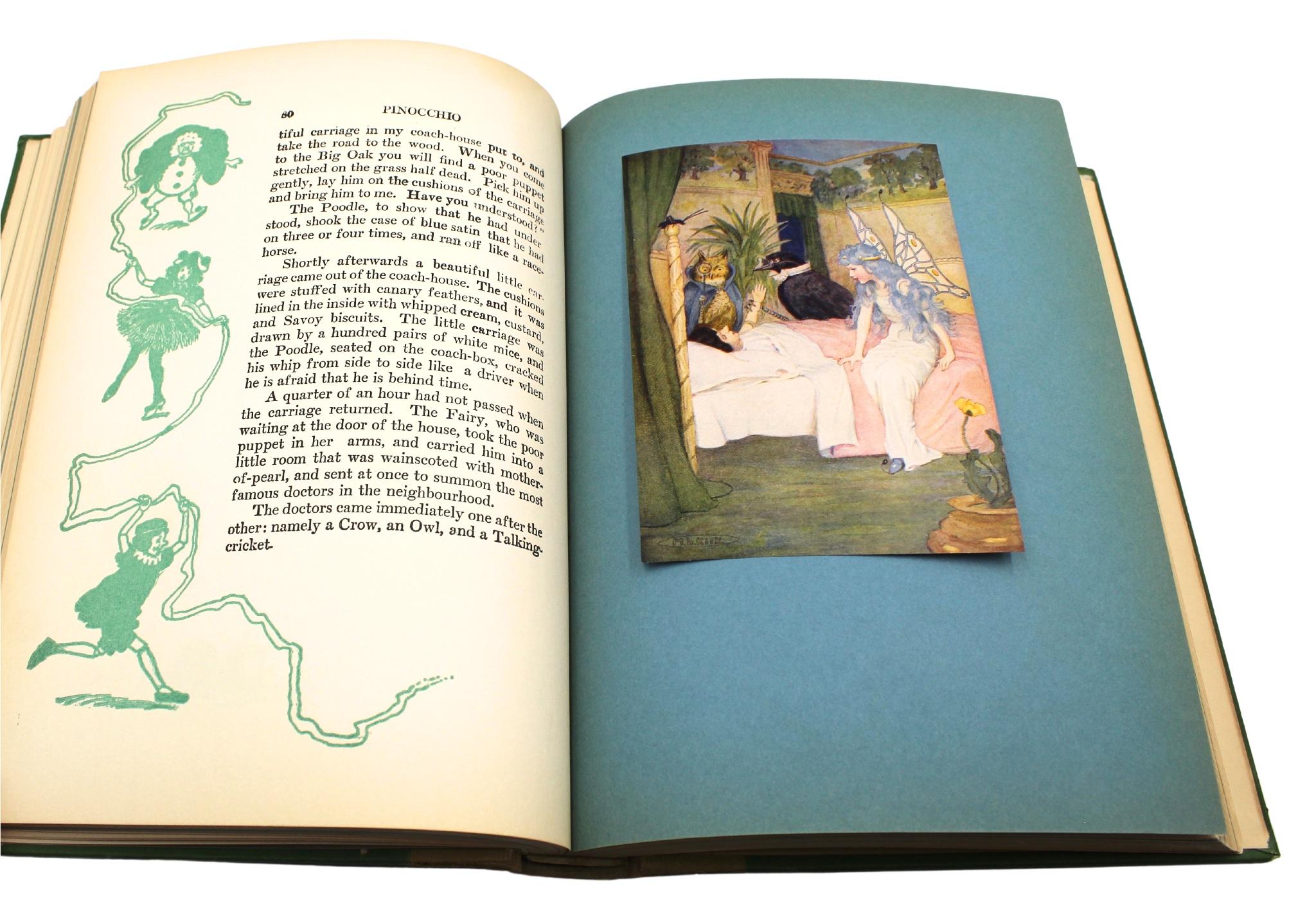Pinocchio : The Story of a Puppet de C. Collodi, illustré par Kirk, Deluxe Ed. en vente 1
