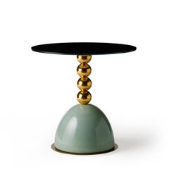 Pins Runder beistelltisch mit kugeln von Marioni