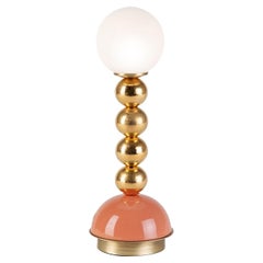 Pins Small Peach Table Lamp