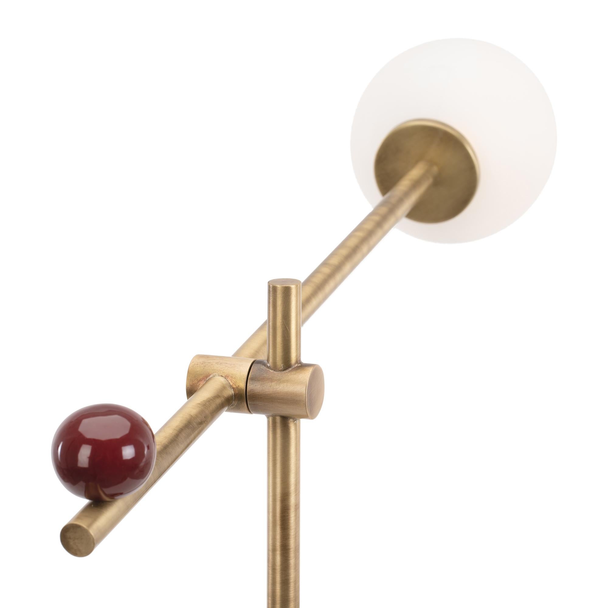 Italiano Lampada da tavolo Pins di Marioni in vendita