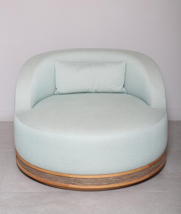 French Pinto Paris Parati Armchair, Made in France For Sale