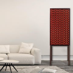 Pinwheel Contemporary Mexican Iron Cabinet