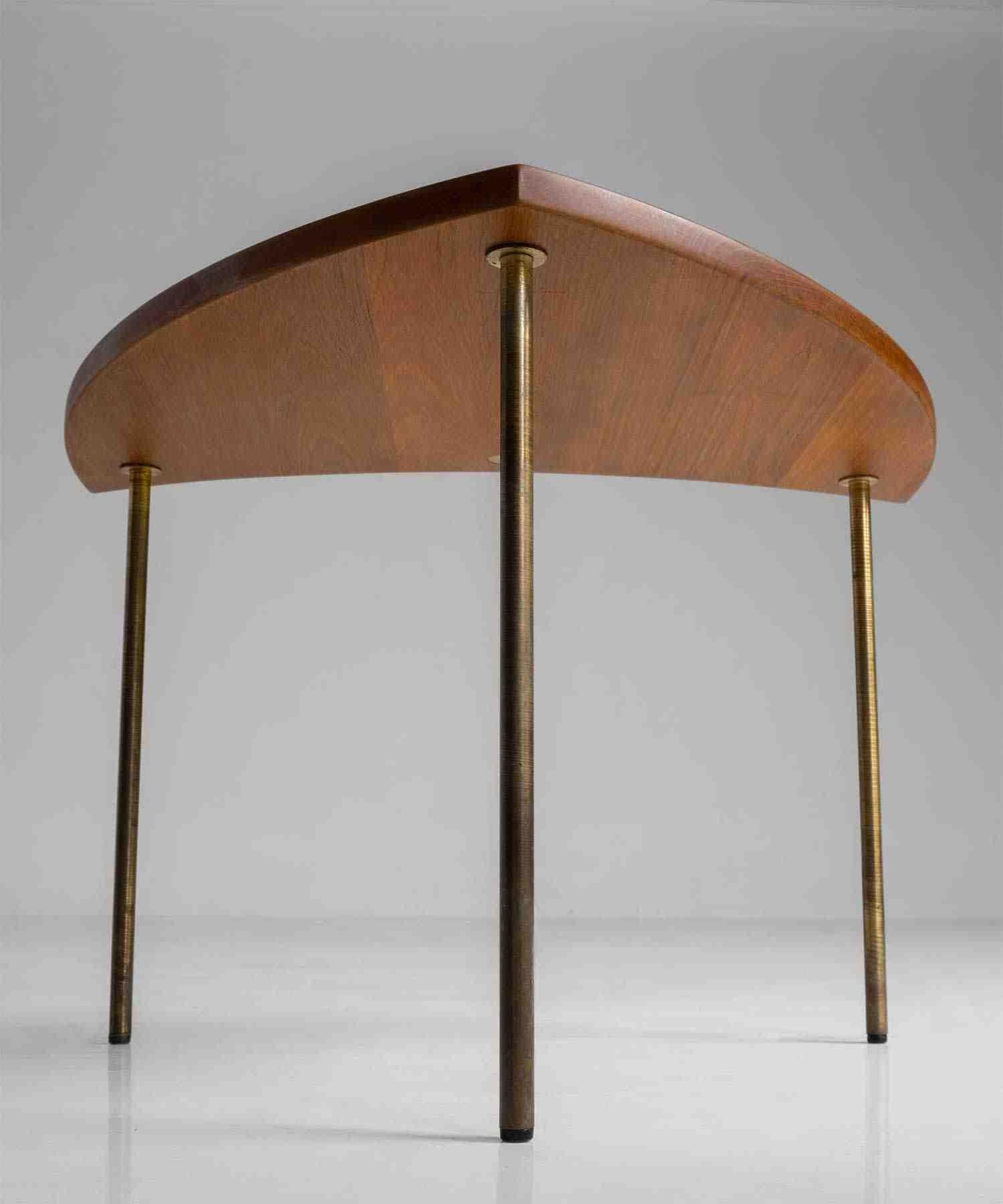 Pinwheel Table by Peter Hvidt, Denmark, Circa 1960 1