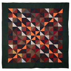Variation Pinwheels Steppdecke