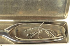 Pinza da sutura firmata A.L. Hawkings in acciaio Steinlesssteel primi del '900