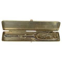 Pinza da sutura firmata A.L. Hawkings in acciaio Steinlesssteel primi del '900