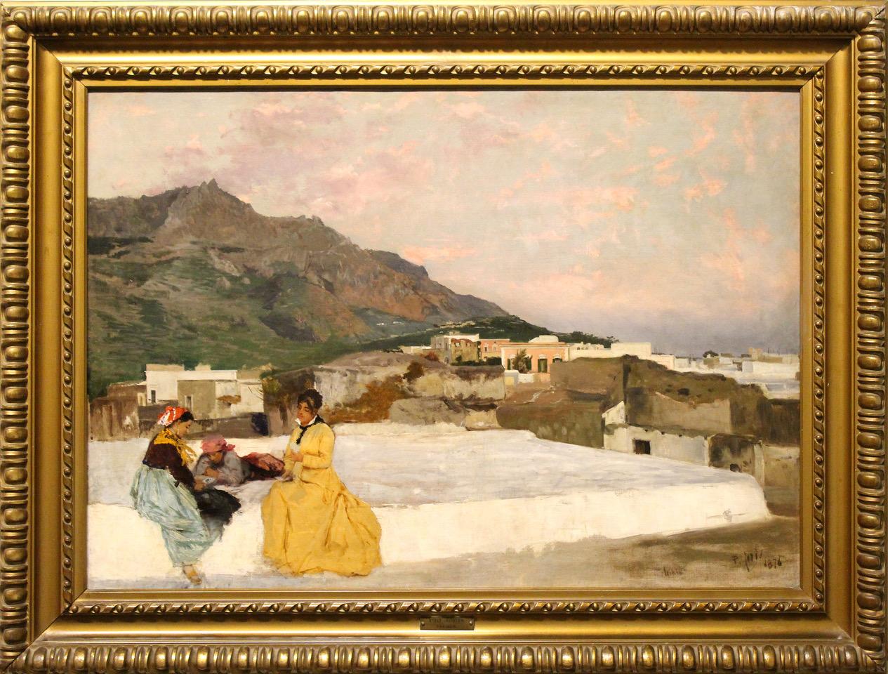 Forio d’Ischia - Painting by Pio Joris