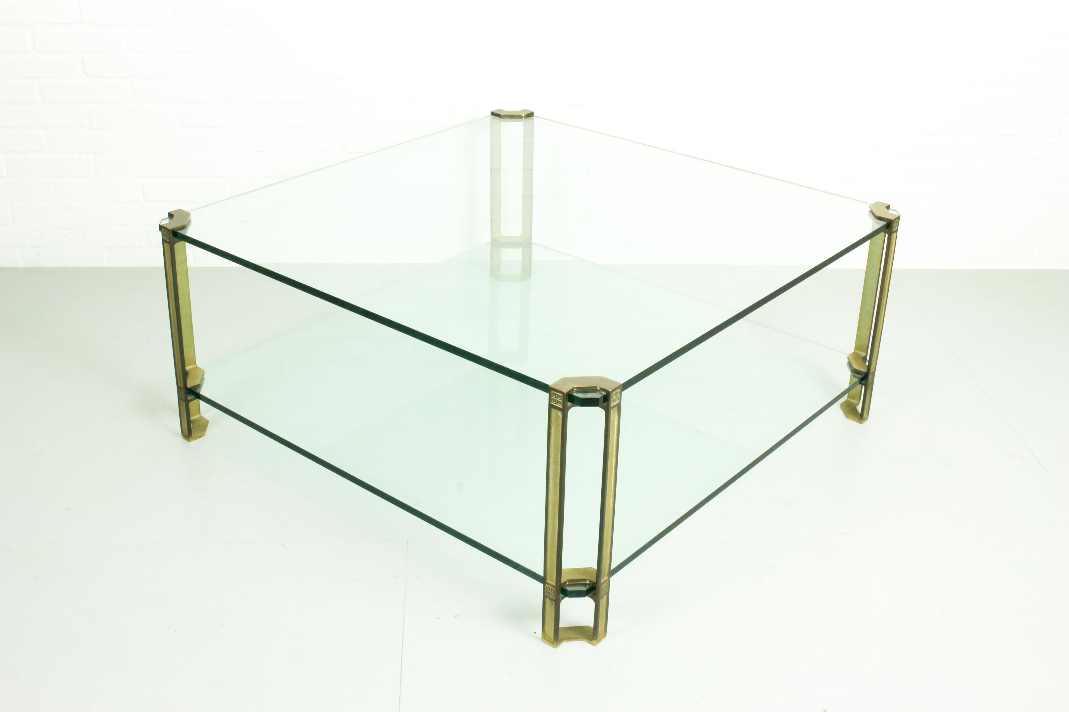 Dutch Pioneer Serie Model T24D Coffee Table by Peter Ghyczy, 1970s