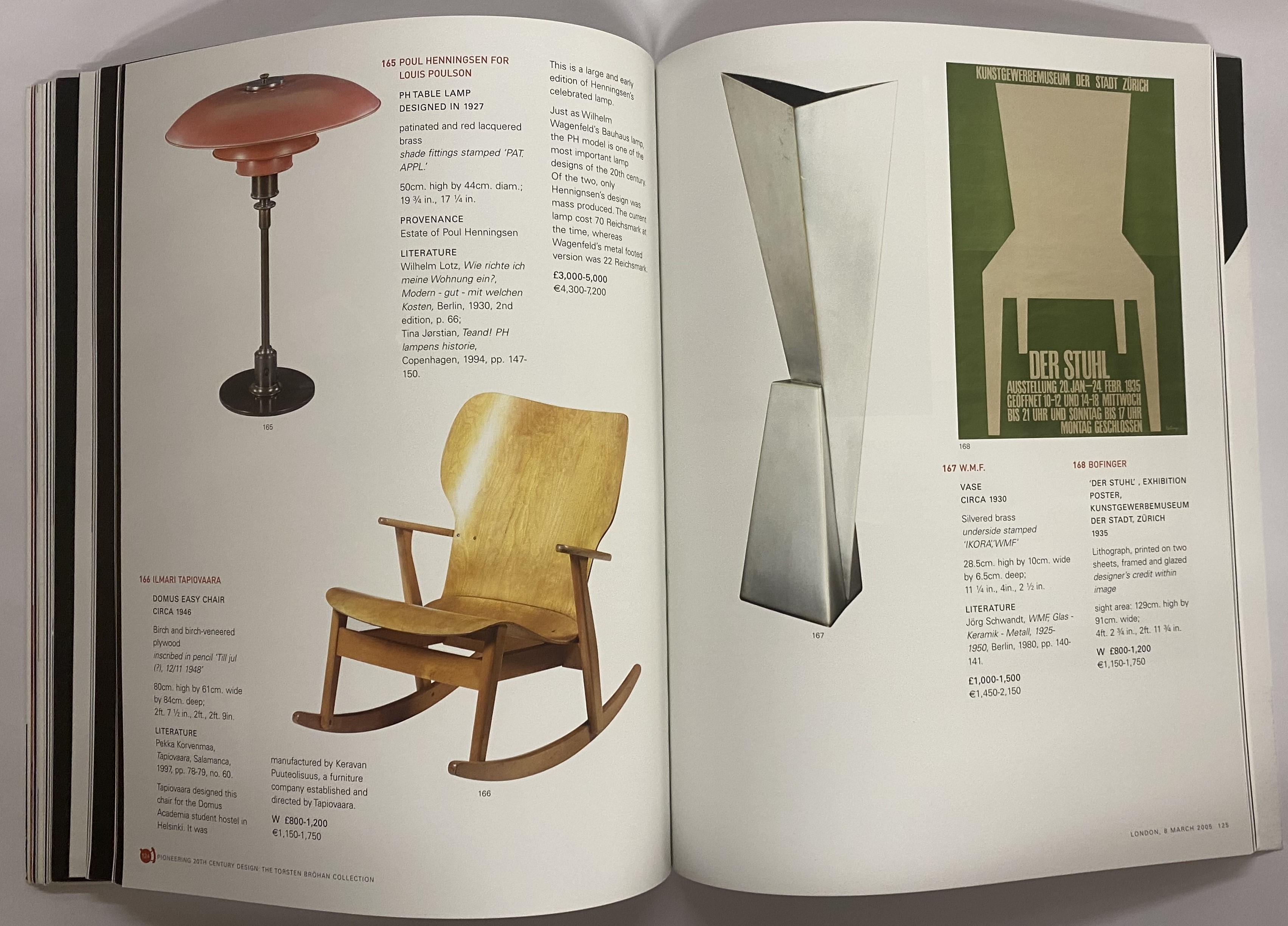 Pioneering 20th Century Design: The Torsten Brohan Collection (Book) For Sale 12