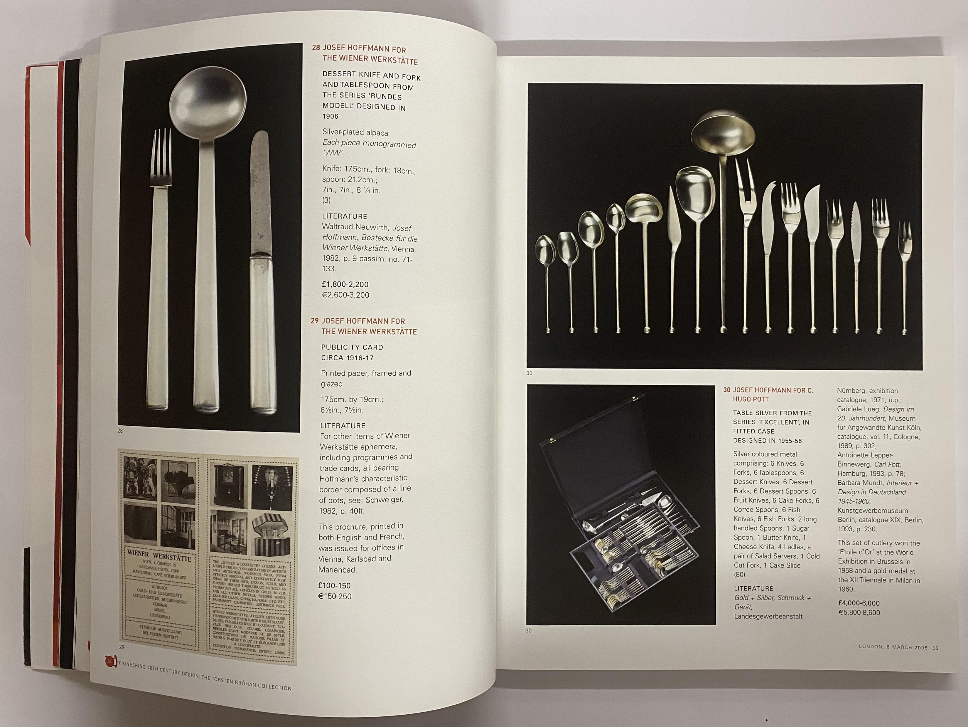 Pioneering 20th Century Design: The Torsten Brohan Collection (Book) In Good Condition For Sale In North Yorkshire, GB