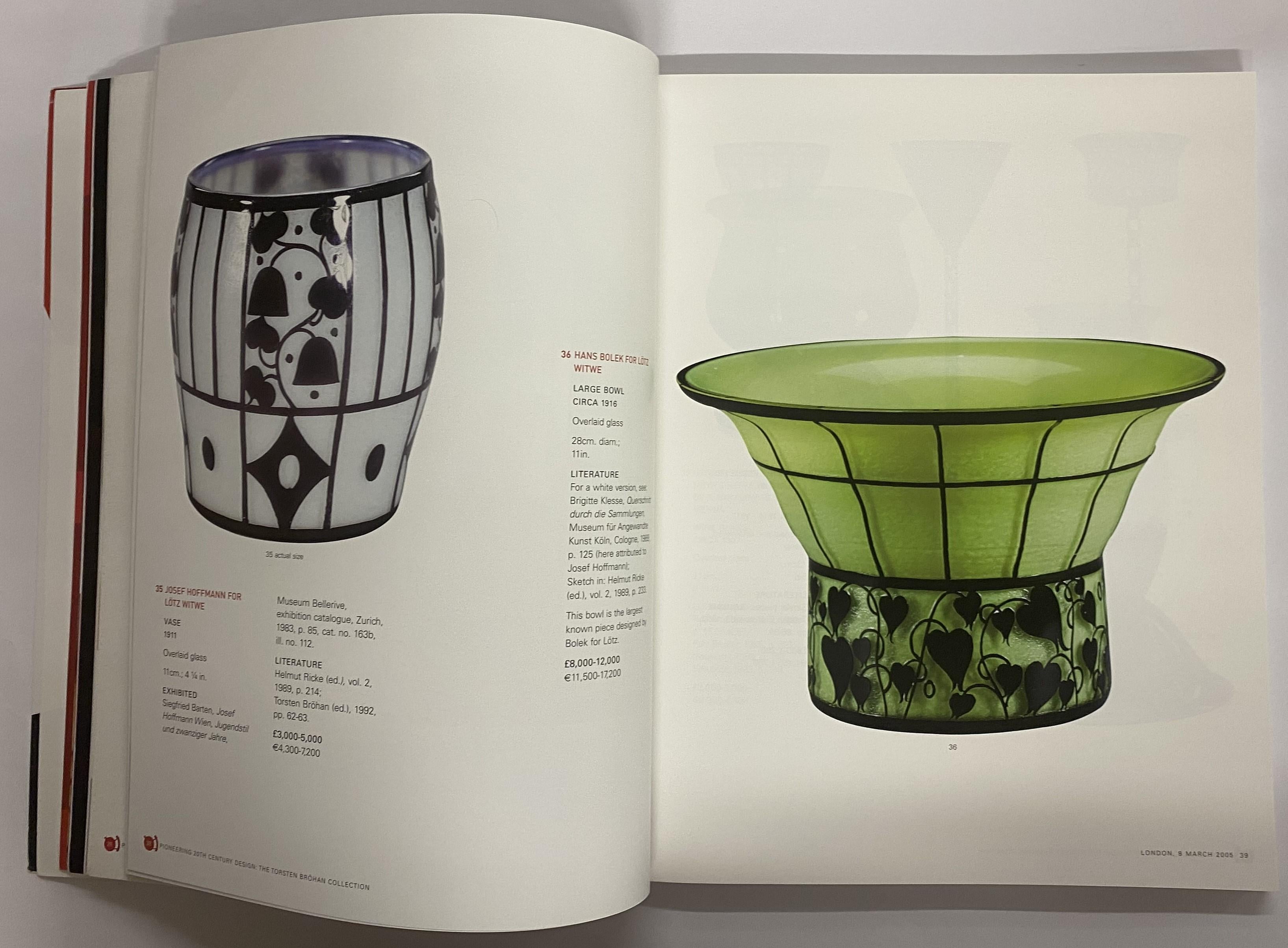 Paper Pioneering 20th Century Design: The Torsten Brohan Collection (Book) For Sale