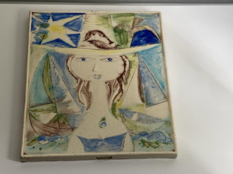 Piotr Baro Knabstrup Denmark Plaques, Set of Four 1950's at 1stDibs