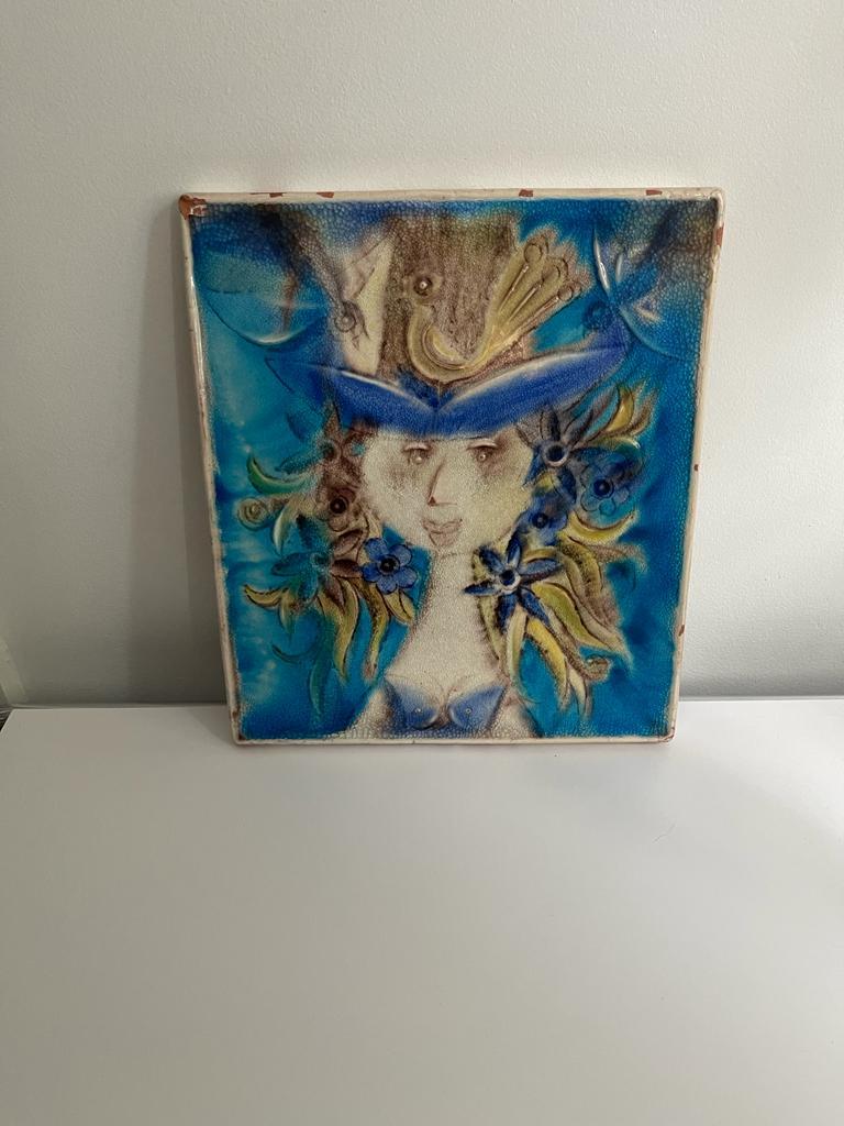 Piotr Baro Knabstrup Denmark Plaques, Set of Four 1950's at 1stDibs