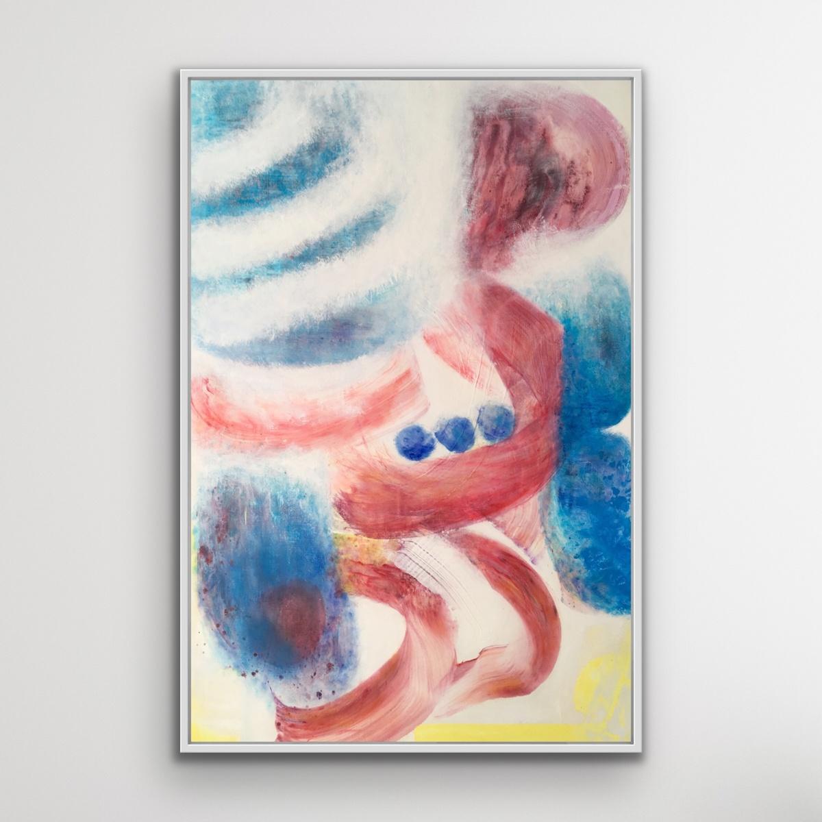 Conoscenza arcana - XXI secolo, Astrazione contemporanea Pittura ad olio in vendita 6