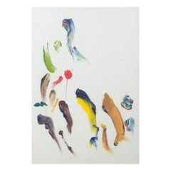 Piotr C. Kowalski, Francia/Polonia. Composición abstracta. Acrílico sobre cartón.