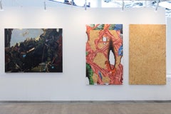 Uscita dal giardino  (Pittura di grande formato)  Esistenzialismo contemporaneo