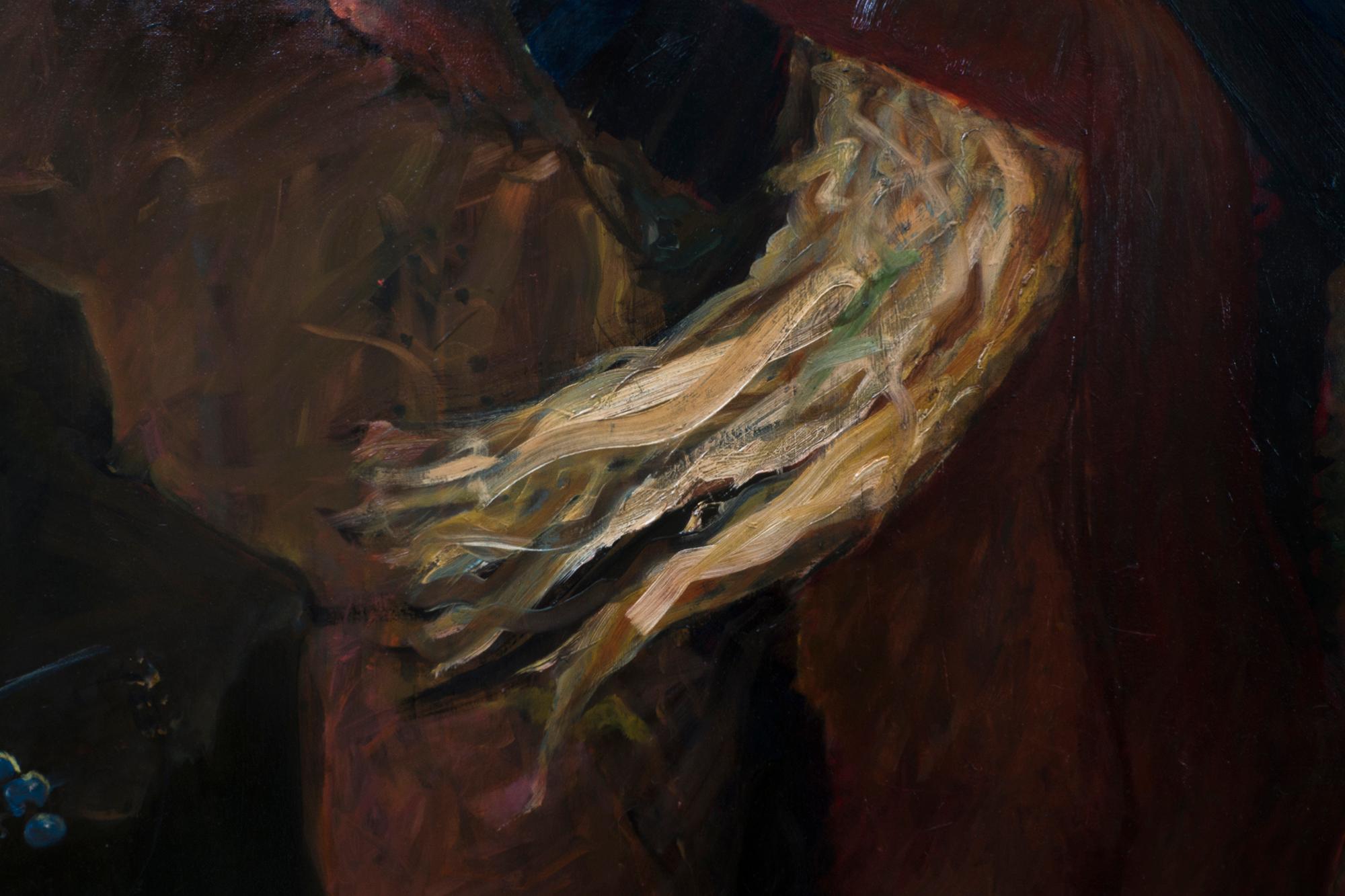 He Lost His Mind For Some Meanest - Large Format Oil Painting,  Existentialism 7