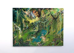 We Are Turning Into Nothings, Exclaimed The General  -  (Large Format Painting)