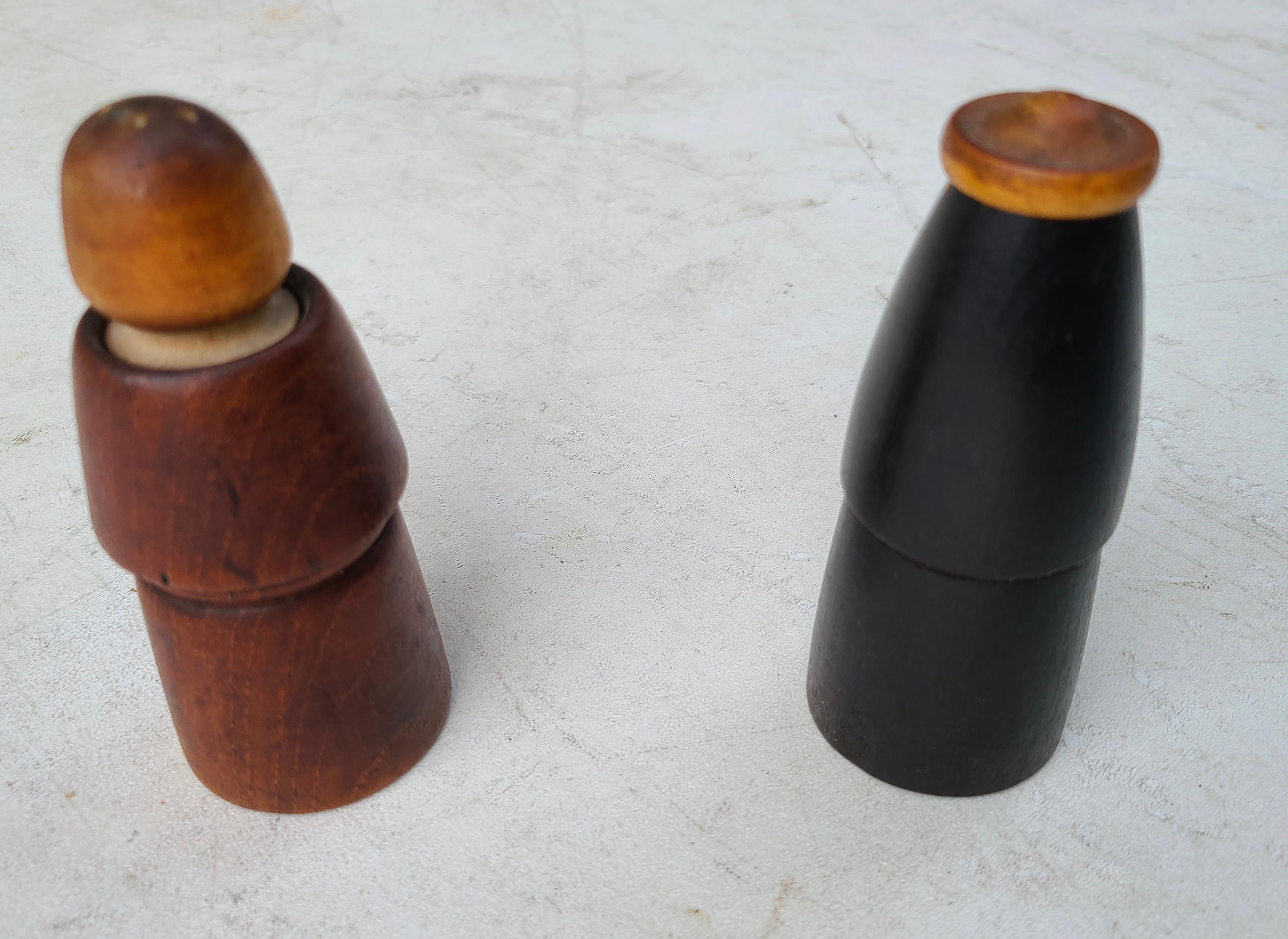 Pious Salt and Pepper Shakers Danish Modern For Sale 7