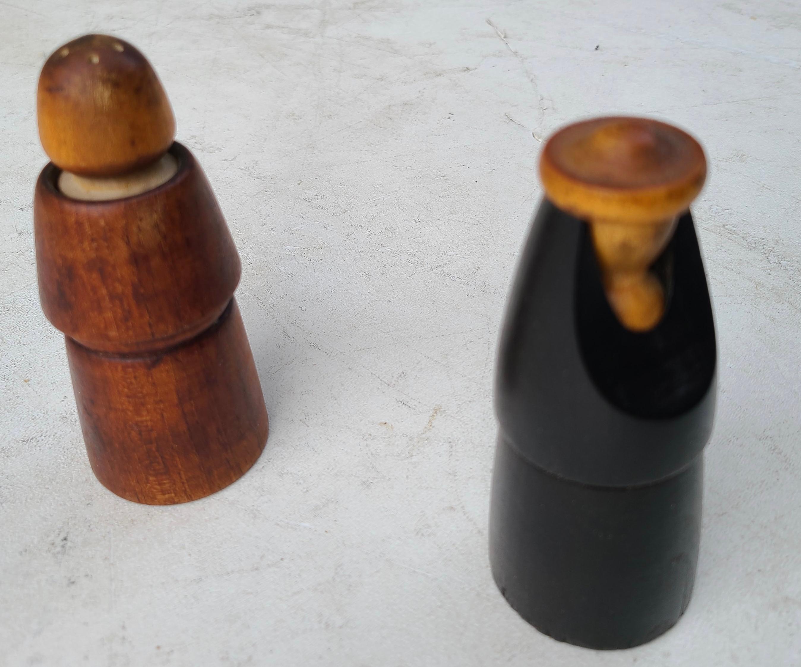 Pious Salt and Pepper Shakers Danish Modern For Sale 10