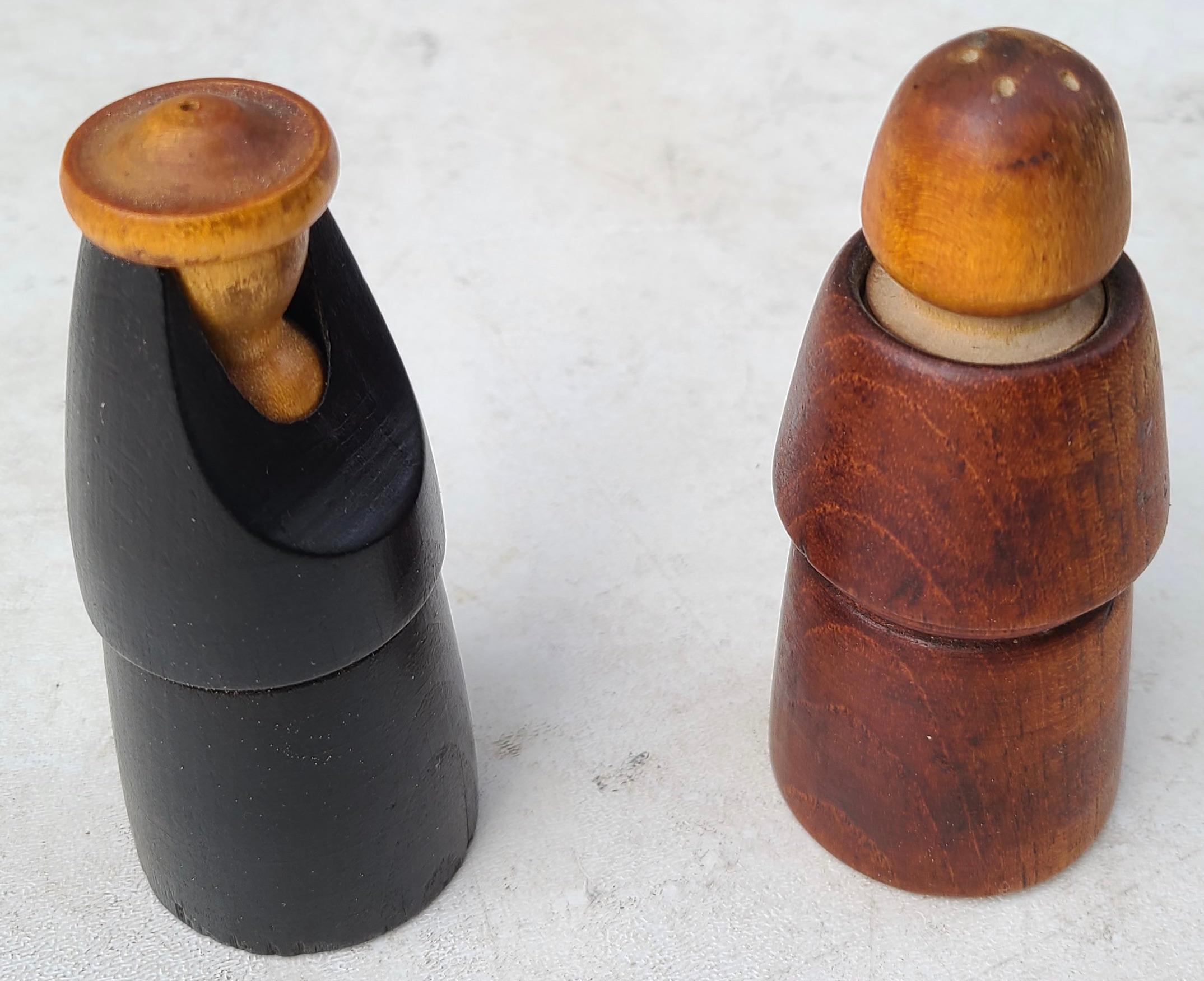 Pious Salt and Pepper Shakers Danish Modern For Sale 3