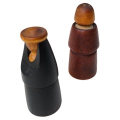 Pious Salt and Pepper Shakers Danish Modern
