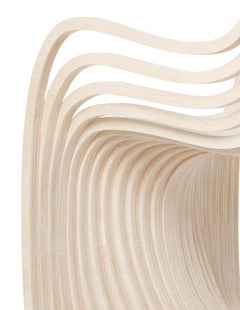 Pipa Chair by Piegatto, a Scuptural Dining Chair