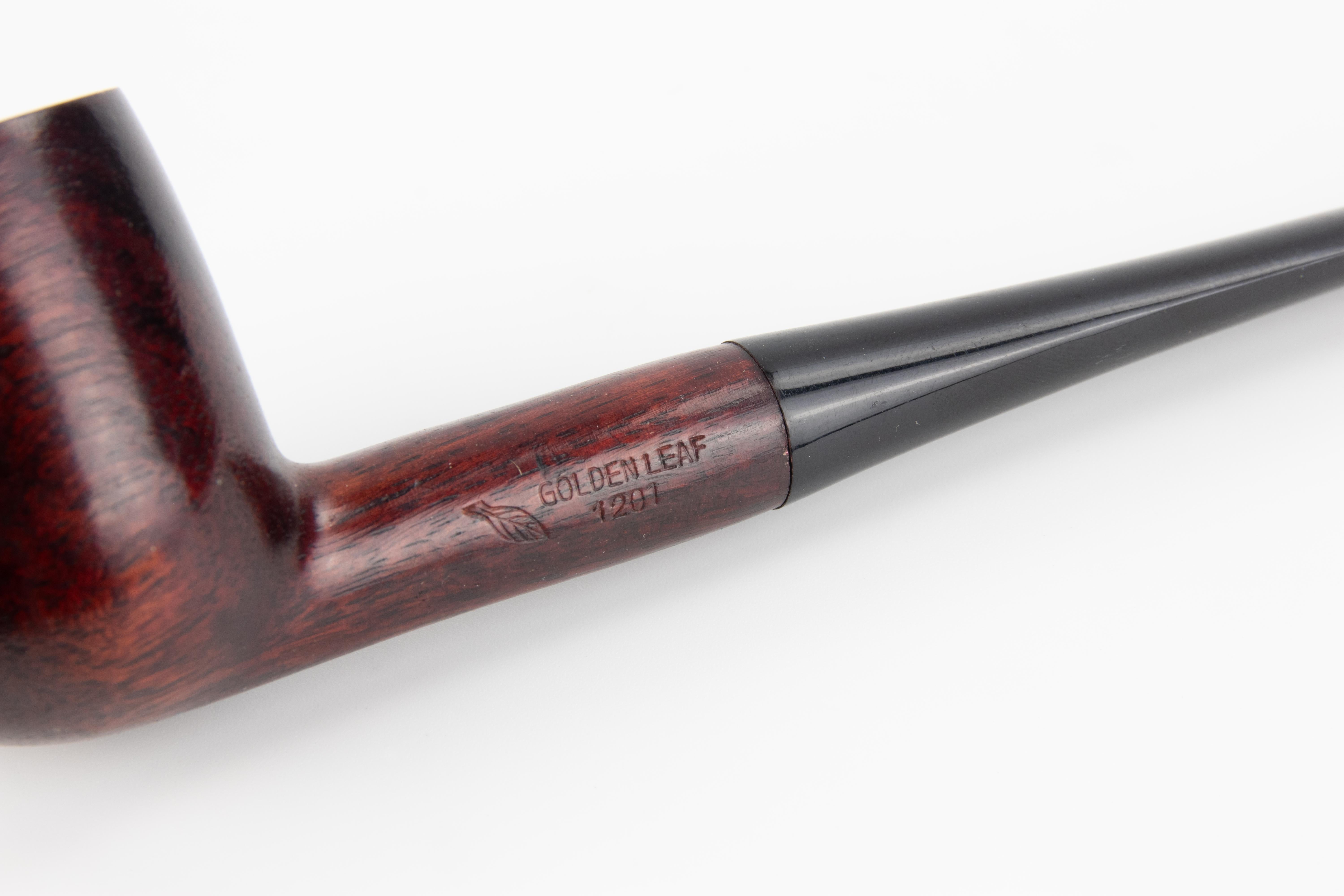 Pipa - Golden Leaf 1201, metà del XX secolo In condizioni buone in vendita a Roma, IT