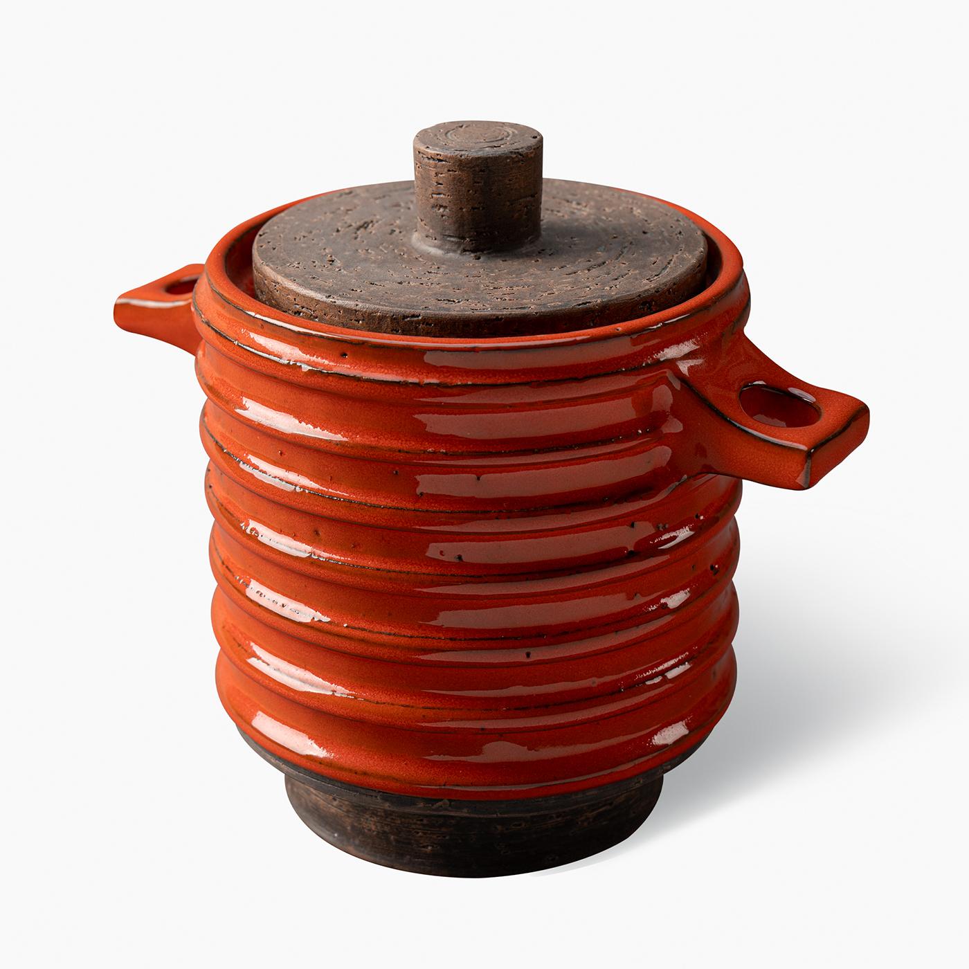 Pipe Holder Box by Aldo Londi For Sale 4