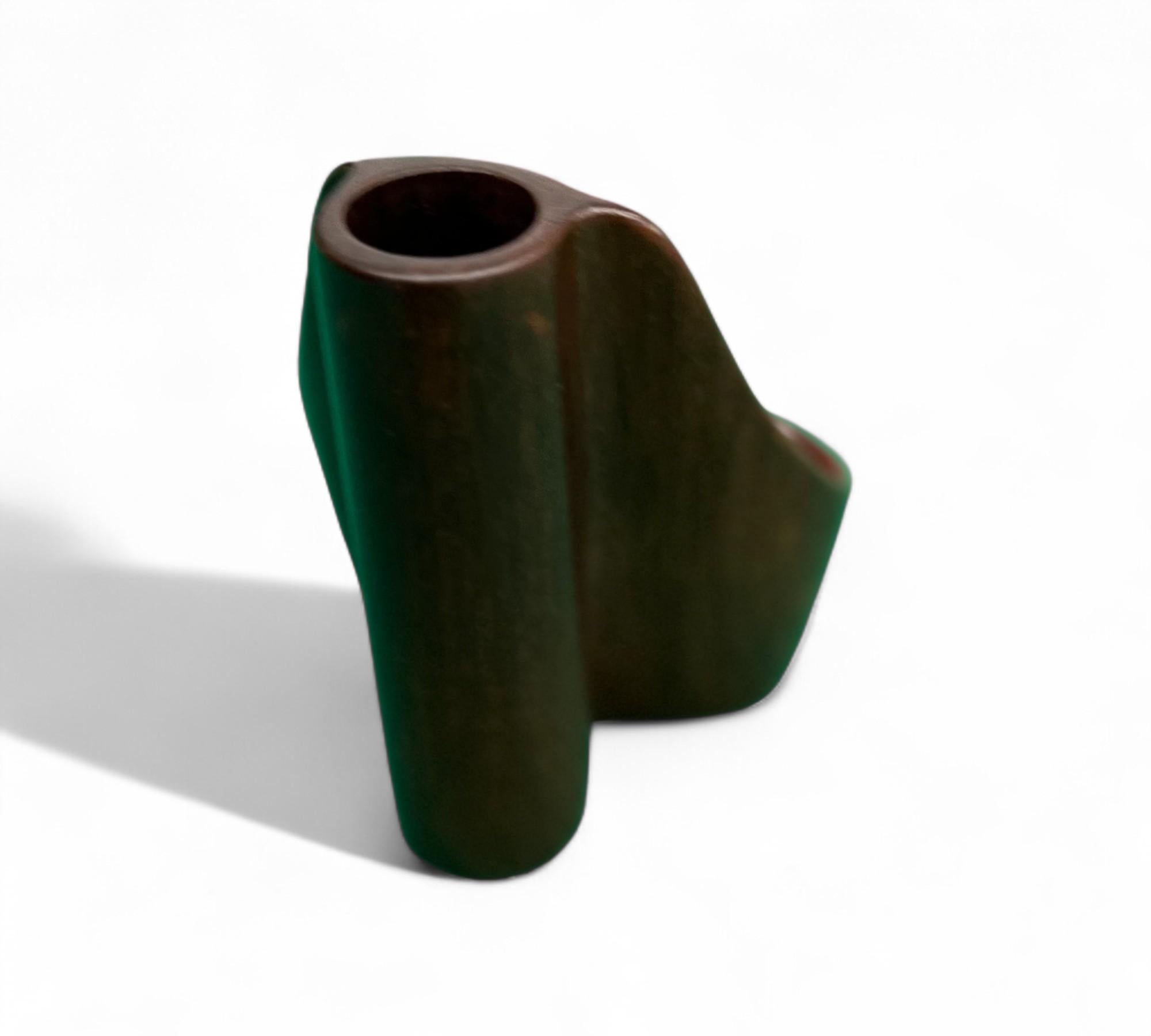 Travail du bois Porte-pipes en bois dur de Jean Gillon, années 1960 en vente