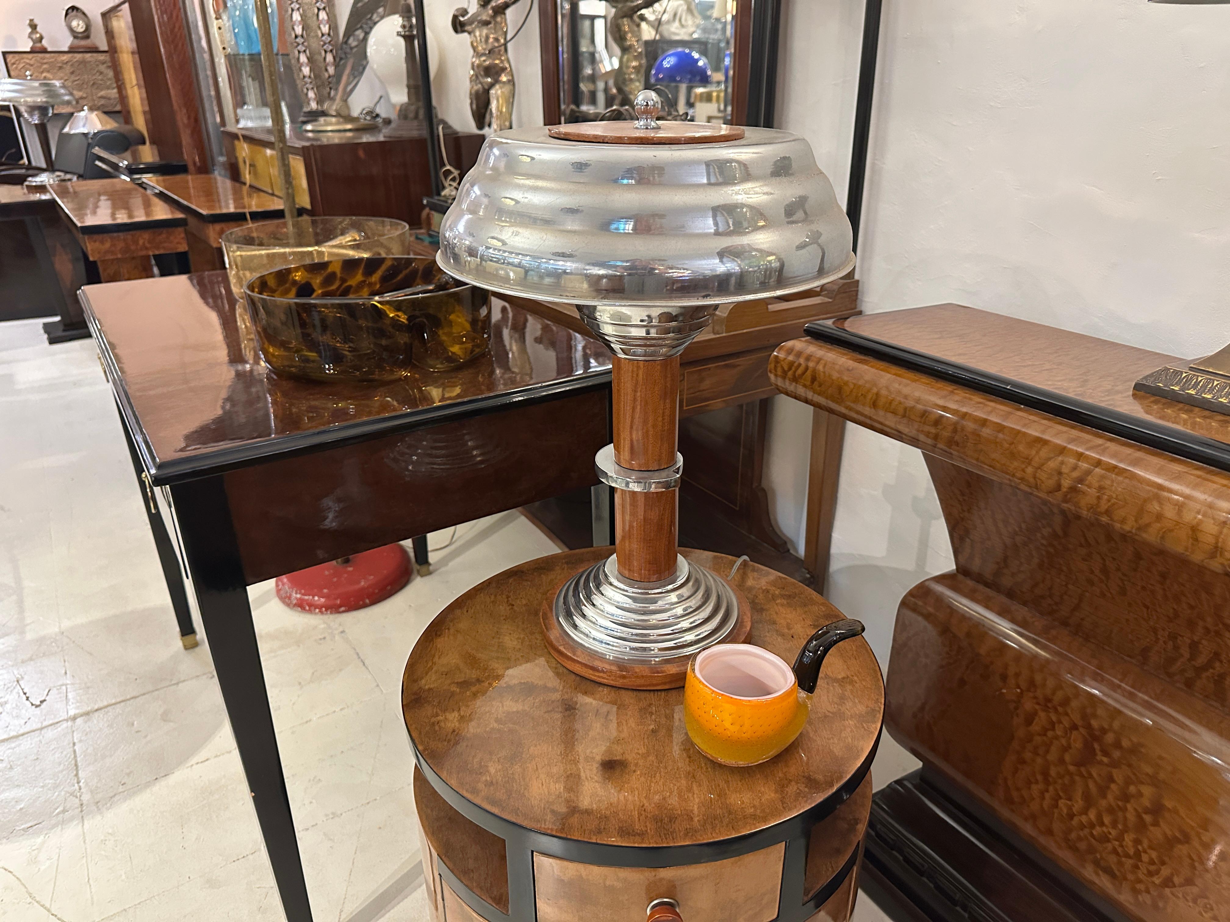 Pipe in Murano in color orange, 1950, Italian, Technique: Bubbles controlled For Sale 3