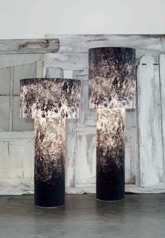 PIPE Große Stehlampe in Schwarz von Diesel Living mit Lodes