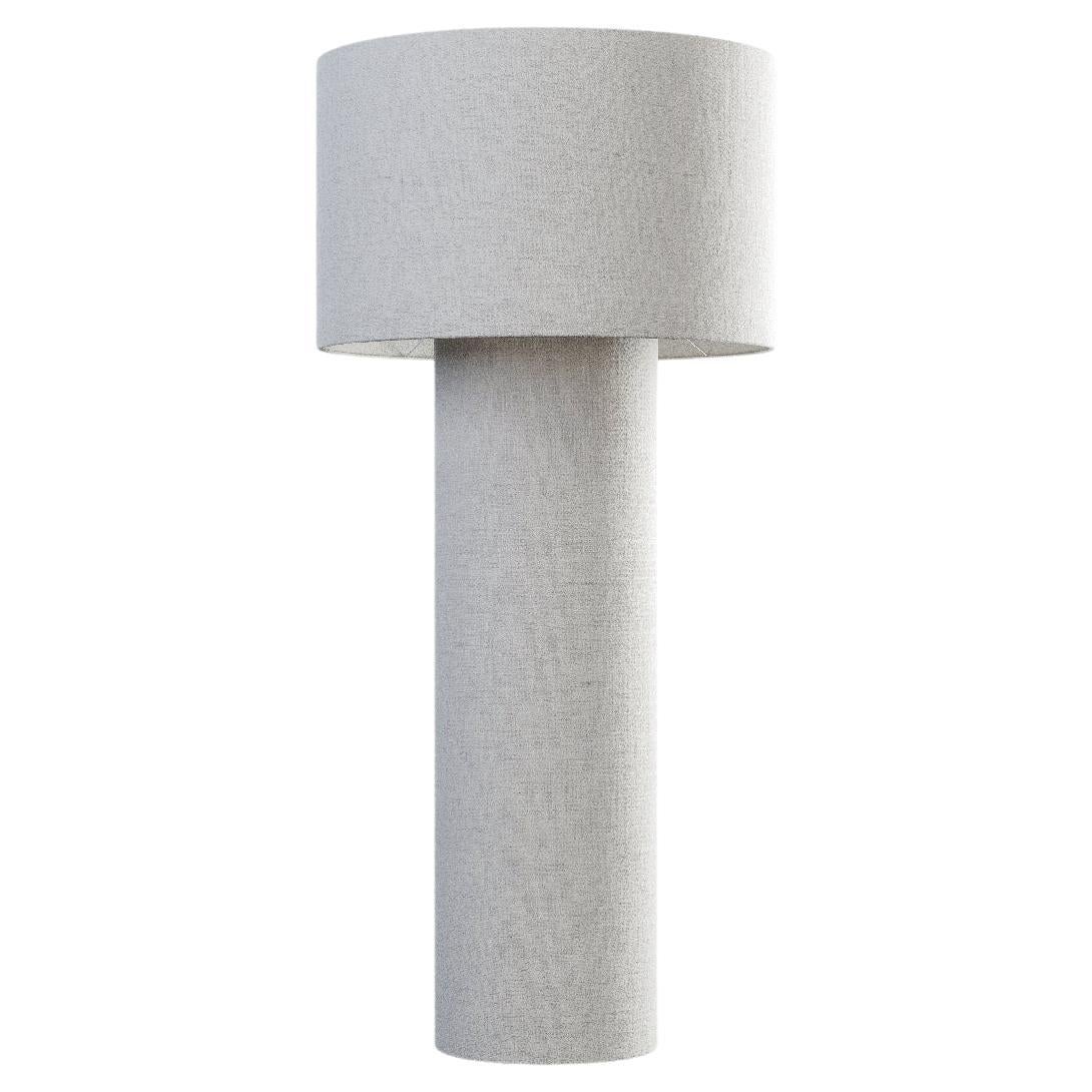 Lámpara de pie mediana PIPE en blanco by Diesel Living with Lodes