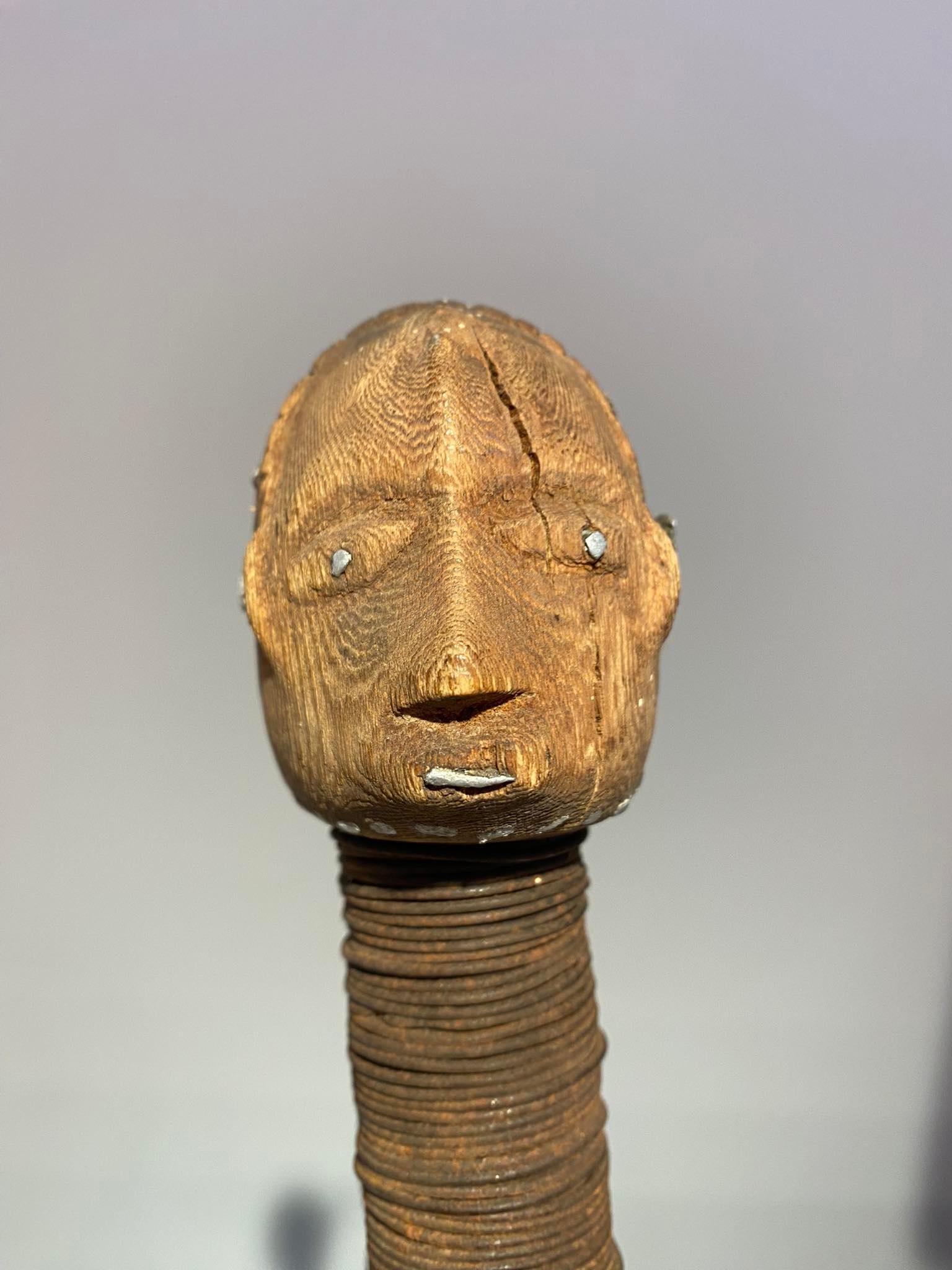 Pipe Ngbaka / Mbanza / Ngbandi / Ngombe / Banda Tribe Congo Ubangi Africa ca1880 For Sale 4
