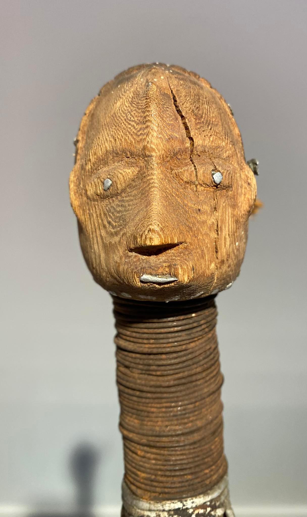 Pipe Ngbaka / Mbanza / Ngbandi / Ngombe / Banda Tribe Congo Ubangi Africa ca1880 For Sale 6