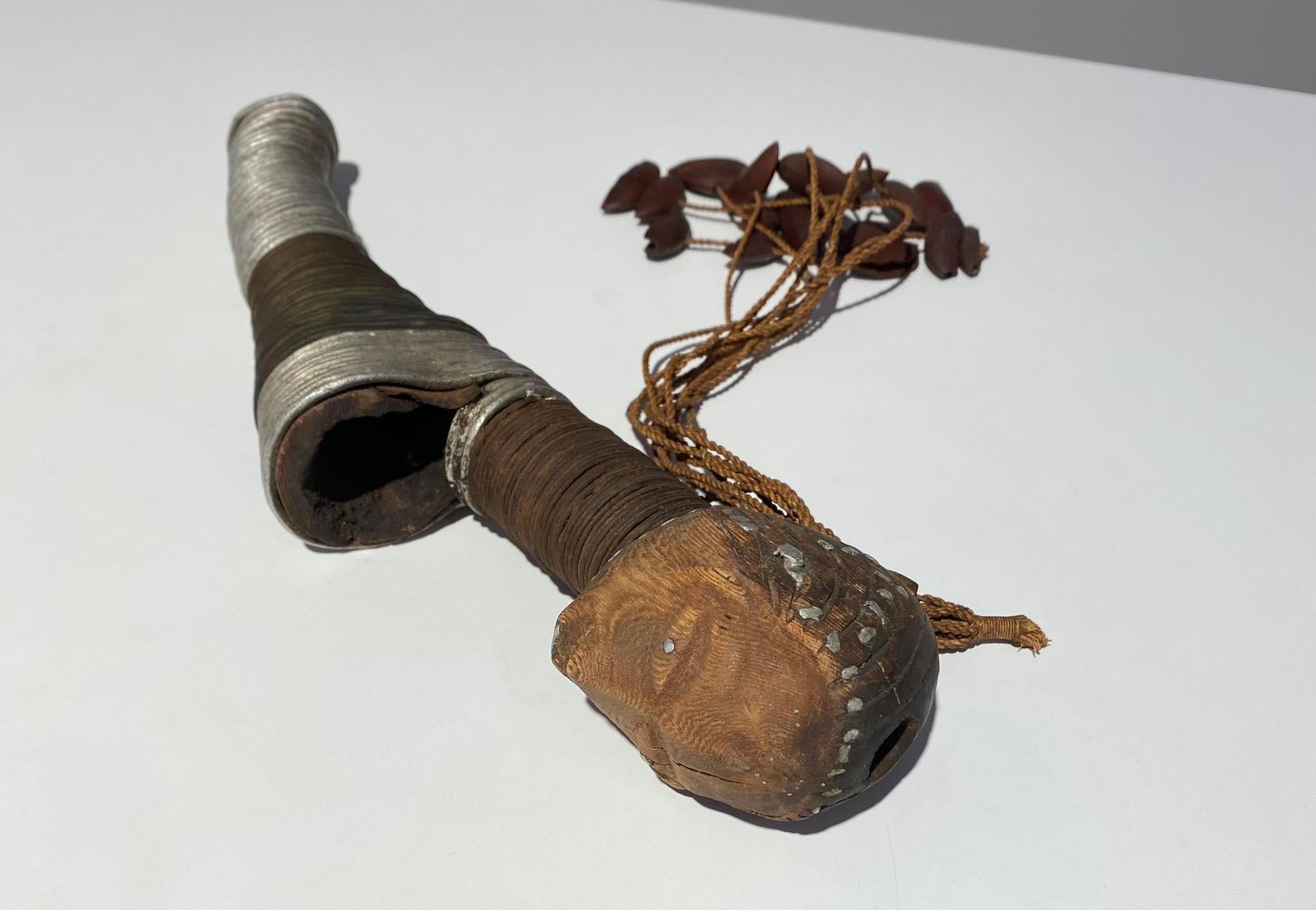 Pipe Ngbaka / Mbanza / Ngbandi / Ngombe / Banda Tribe Congo Ubangi Africa ca1880 For Sale 8
