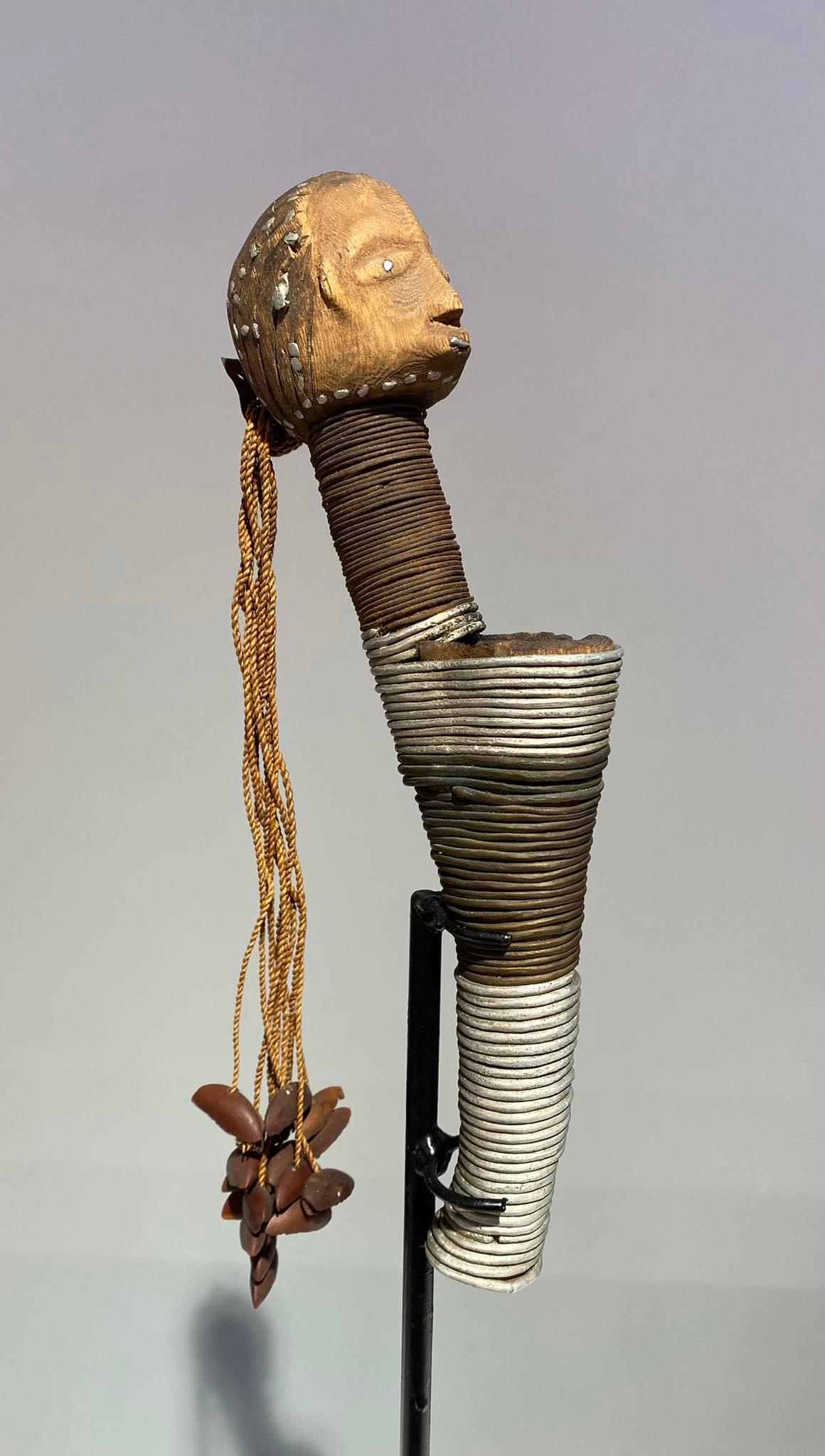 Pipe Ngbaka / Mbanza / Ngbandi / Ngombe / Banda Tribe Congo Ubangi Africa ca1880 In Good Condition For Sale In Leuven, BE