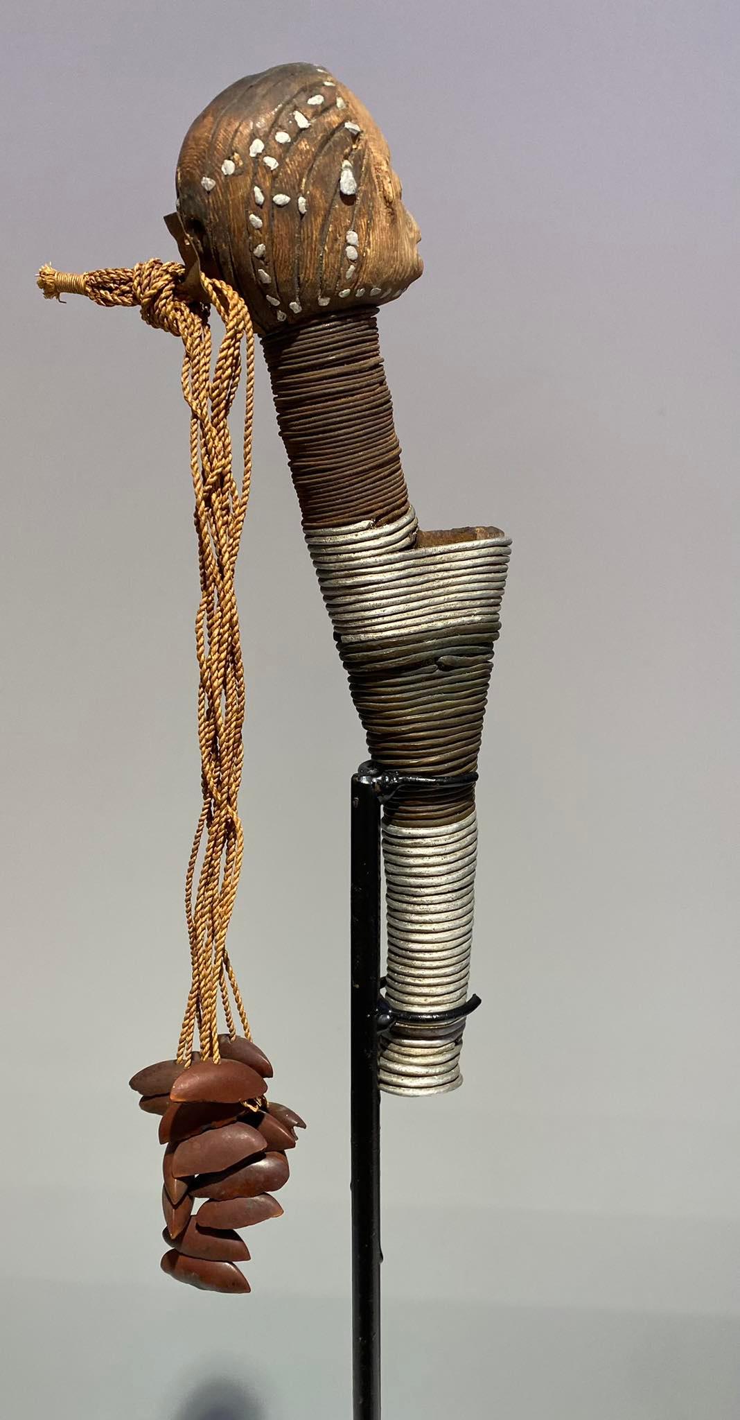 19th Century Pipe Ngbaka / Mbanza / Ngbandi / Ngombe / Banda Tribe Congo Ubangi Africa ca1880 For Sale