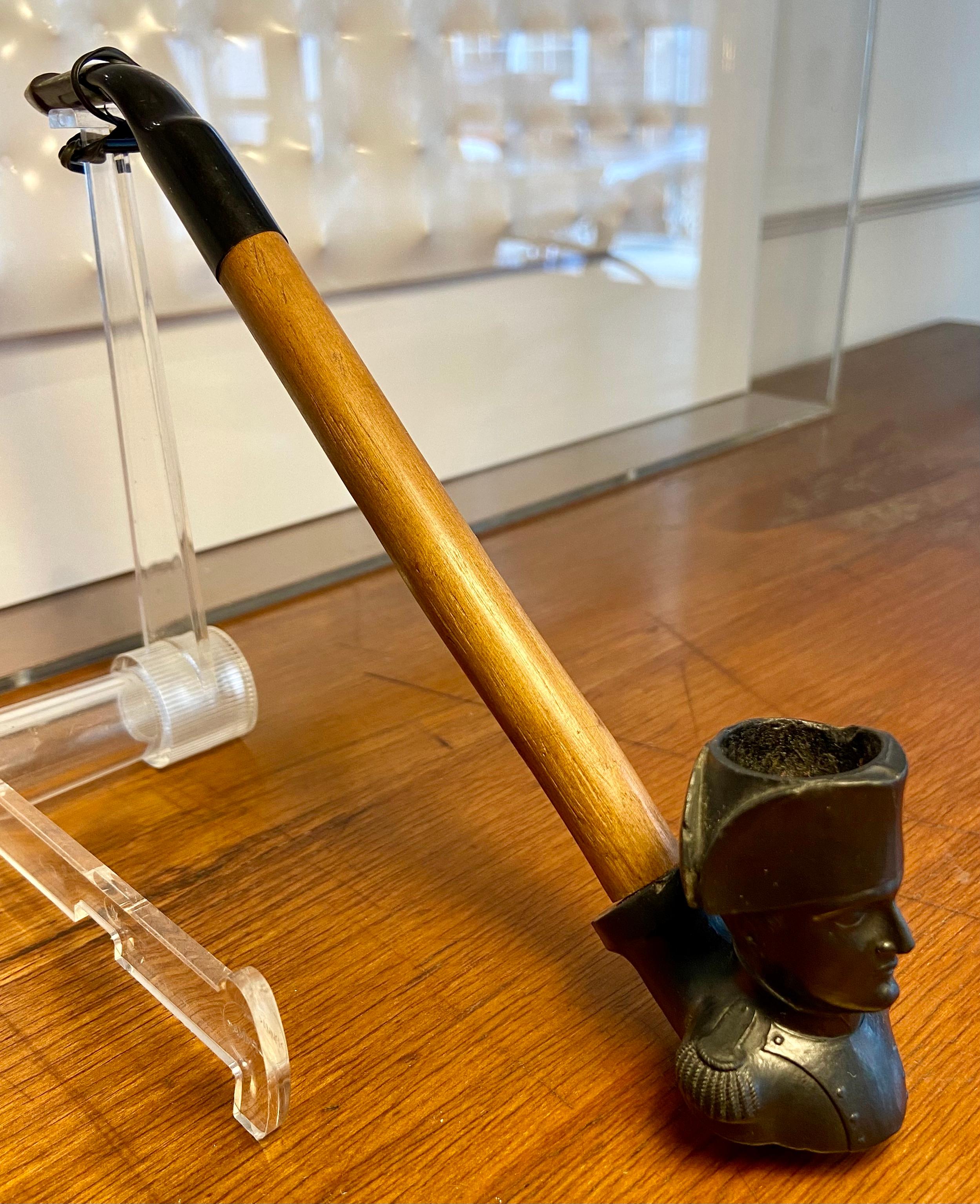 Pipa con la testa di Napoleone Bonaparte come testa della pipa In condizioni buone in vendita a 'S-HERTOGENBOSCH, NL