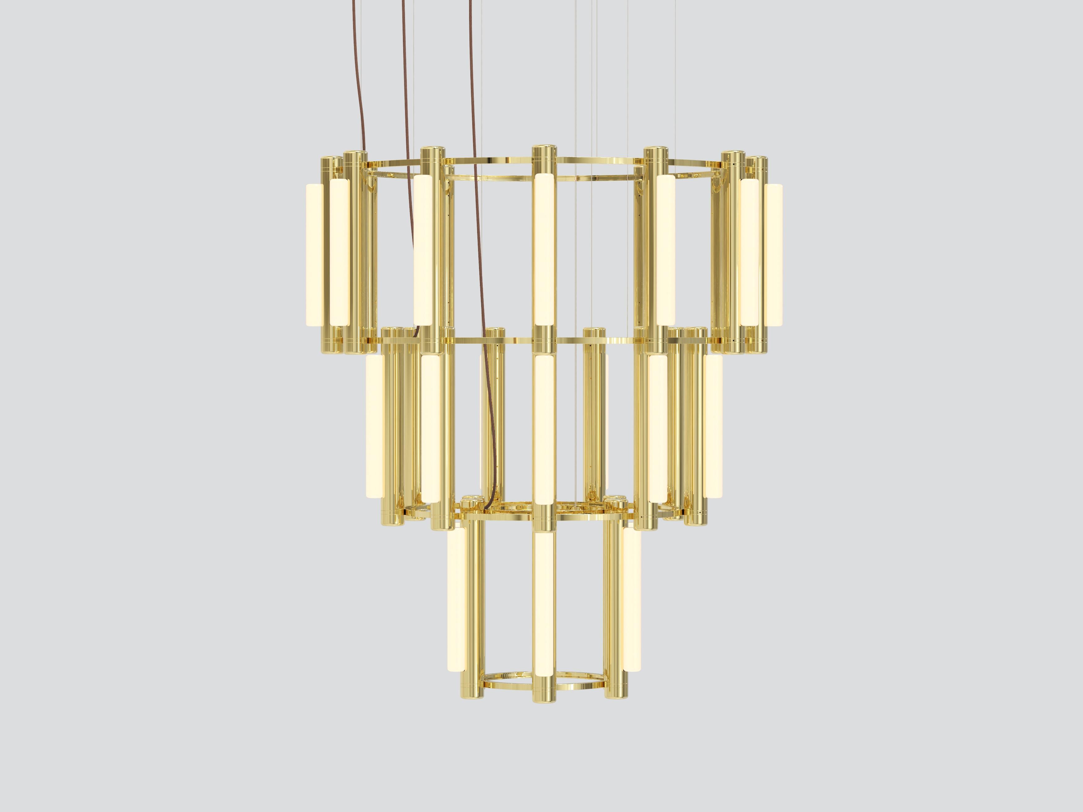 Pipeline Chandelier 10, Colgante