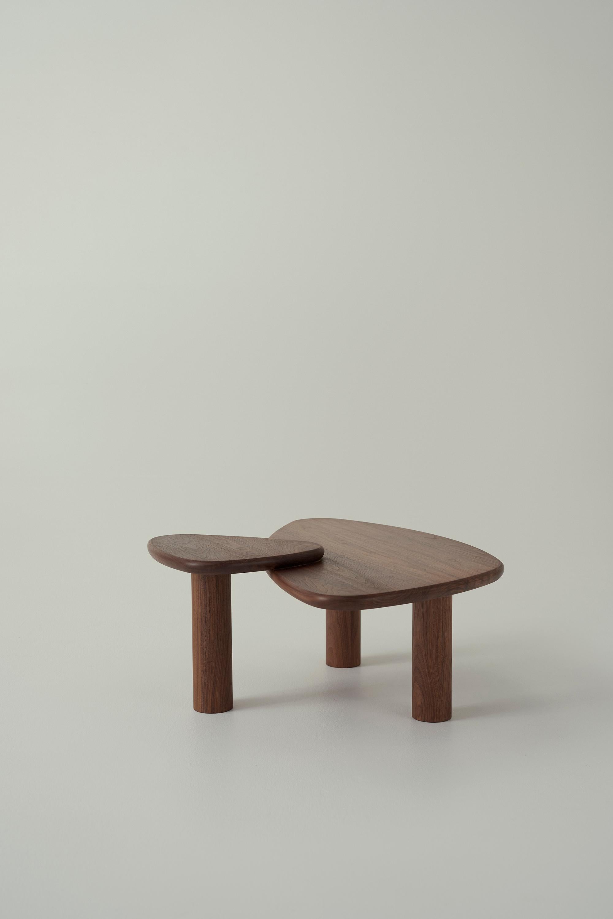 Australian Pipi Coffee Table by Daniel Boddam, Walnut For Sale