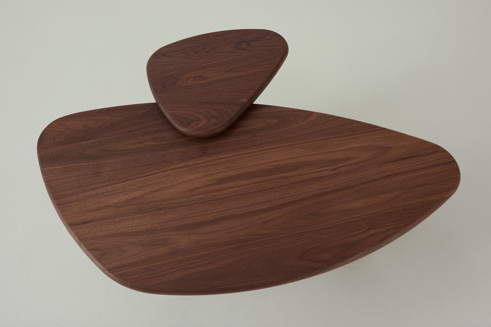 Pipi Coffee Table by Daniel Boddam, Walnut For Sale 1